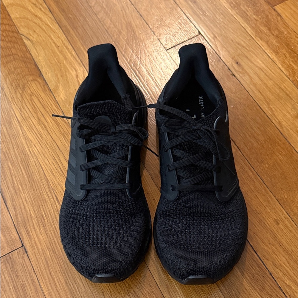 Black Knit Running Shoes